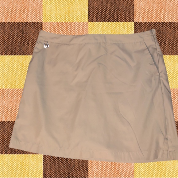 Tan golf skort Outlet